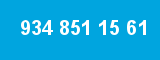 934 851 15 61 934 851 15 61